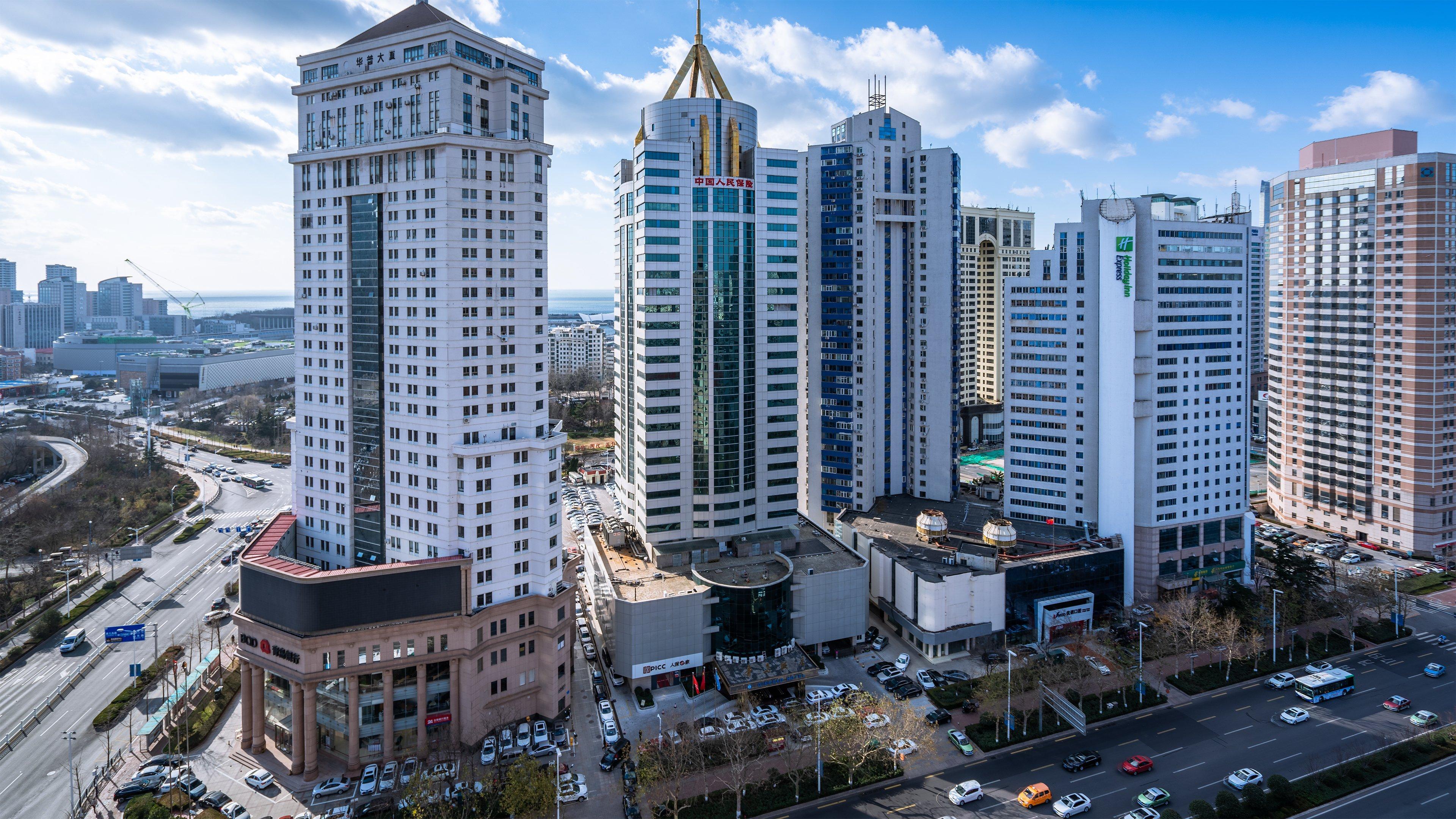 Holiday Inn Express Qingdao City Center By Ihg المظهر الخارجي الصورة
